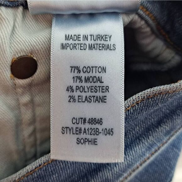 AGOLDE Women's Sophie Ankle Skinny Jeans in Pentacle size 30 / 10 - Picture 9 of 9